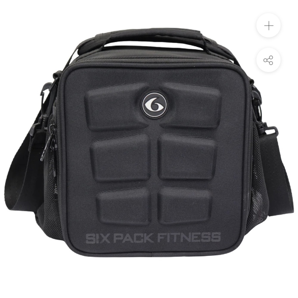 6 Pack Fitness Innovator Cube Lunch Box